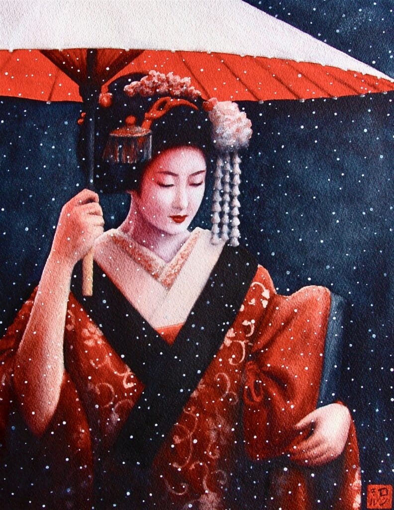 Snow Geisha - Rochelle Heywood